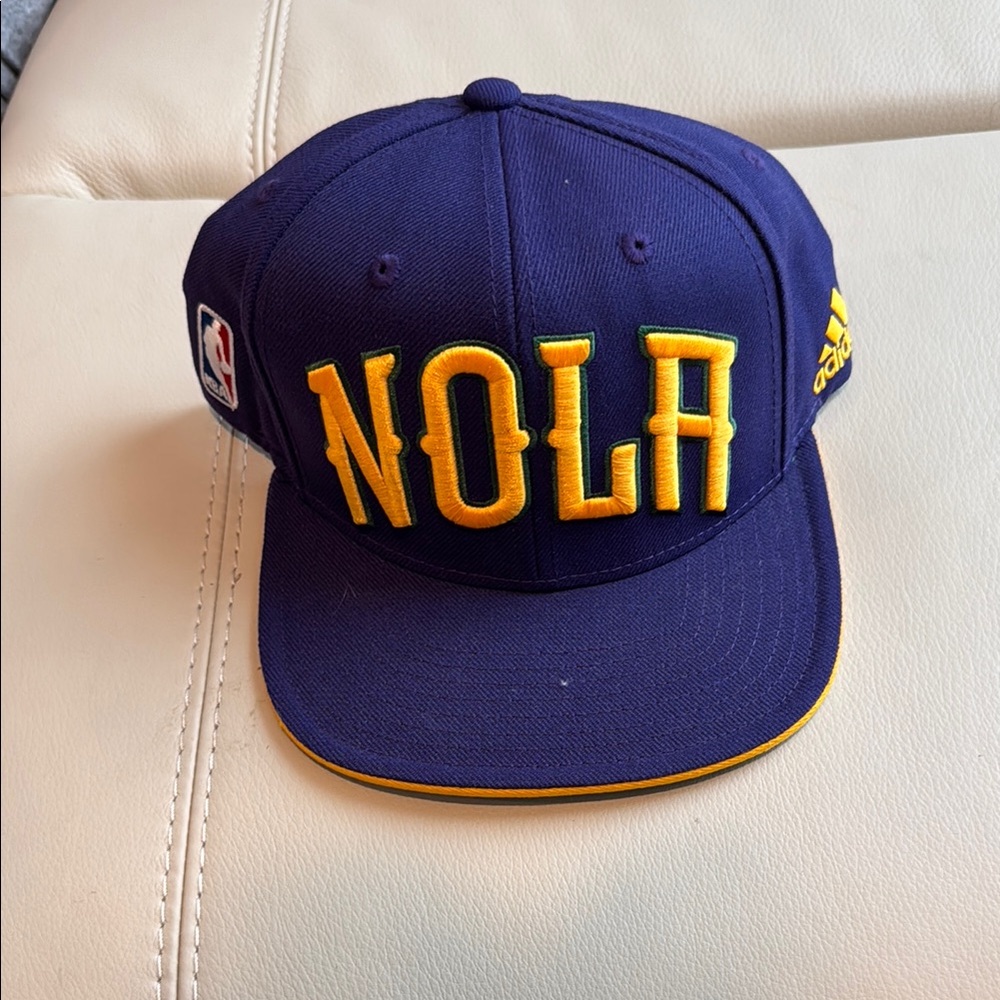 Adidas Purple and Yellow NOLA Cap